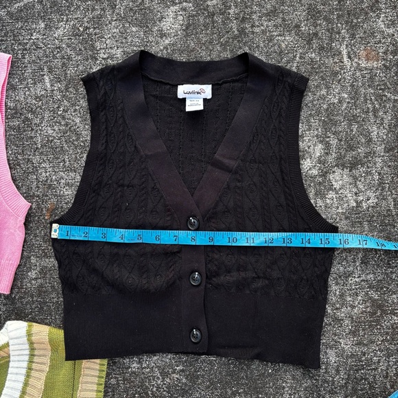 Bundle of 3 knit vests Size S/M - Picture 5 of 7